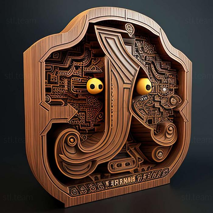 3D модель Гра PAC MAN Championship Edition DX (STL)